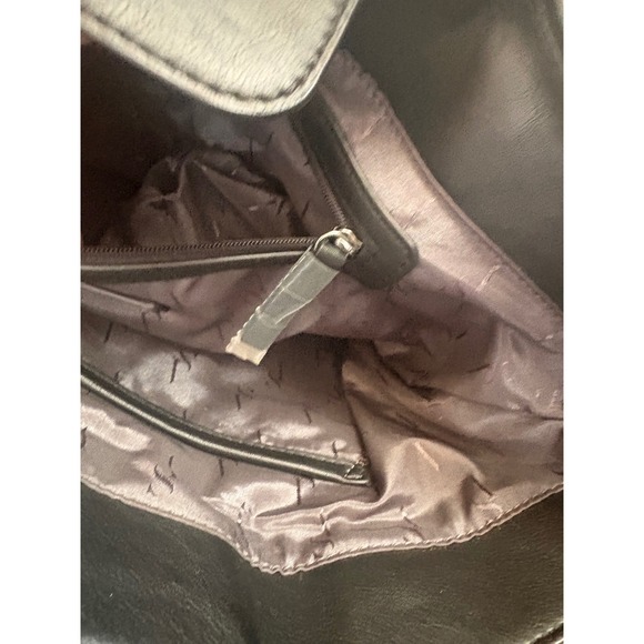 Simply Vera Wang Straw &Faux Leather Top Handle Crossbody Bag Black Woven Summer - Picture 6 of 7